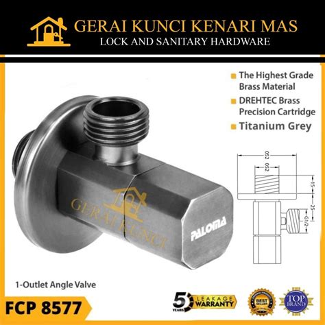 Jual Paloma Fcp Keran Stop Toilet Wc Jet Shower Valve Tembok Kran