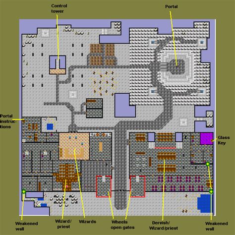 Avernum 2 Annotated Maps Northern Islands Detail Map