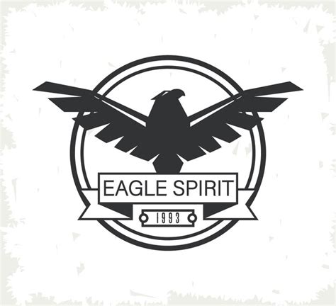 Premium Vector | Eagle club spirit logo