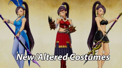 All Jade Costumes Dragon Quest Xi S Youtube