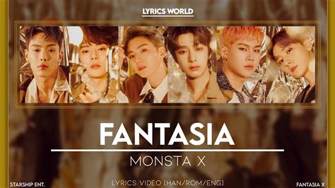 MONSTA X 몬스타엑스 FANTASIA Lyrics Video HAN ROM ENG YouTube