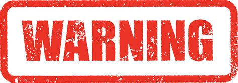 Warning Sign Png Transparent Images