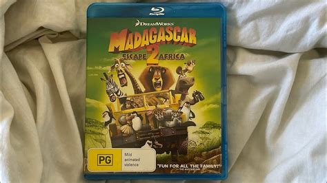 Opening To Madagascar Escape 2 Africa 2009 Blu Ray Australia Dutch