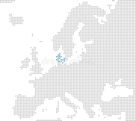 Mapa Gris Del Esquema Del Vector De Dinamarca Ilustración del Vector