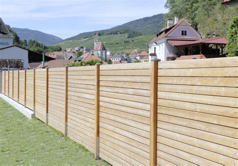 Sichtschutz Jalousie Holz Garten