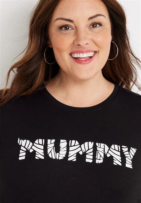 Plus Size Mummy Graphic Tee Maurices