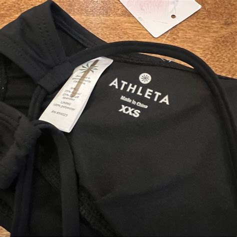 Athleta Swim Athleta Strappy Back Bikini Top Black Nwt Poshmark