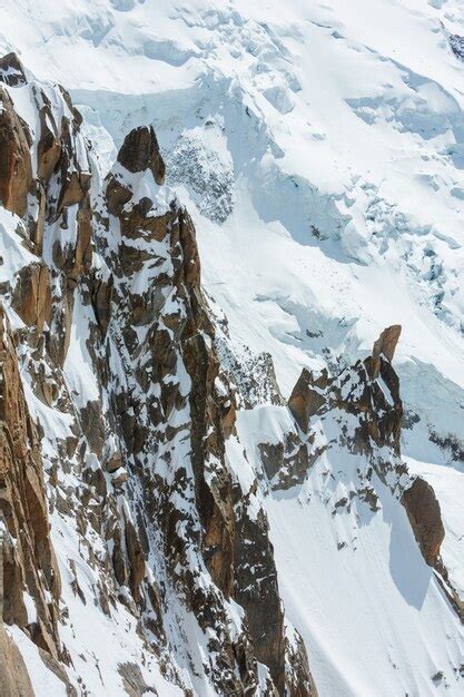 Premium Photo Mont Blanc Rocky Mountain Massif Summer View From