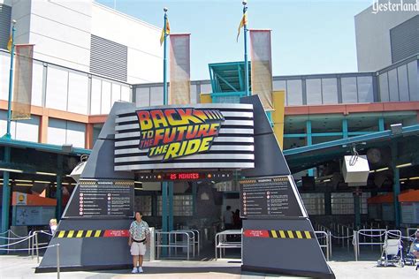 Yesterland Back To The Future The Ride At Universal Studios Hollywood