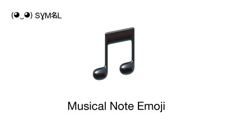 🎵 - Musical Note (Musical Note) Emoji 📖 Emoji Meaning Copy & 📋 Paste ...