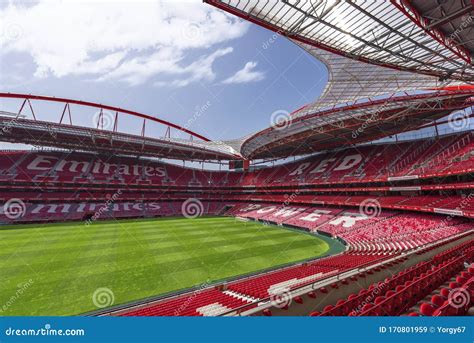 View at FC Benfica Stadium. Lisboa, Portugal Editorial Stock Image ...