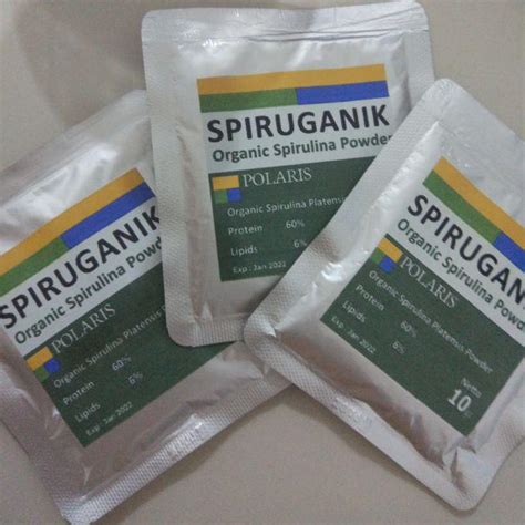 Jual Spirulina Powder Spiruganik Repack Shopee Indonesia