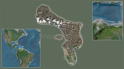 Location Map Bonaire on Map Central America. 3d Bonaire Flag Map Marker ...