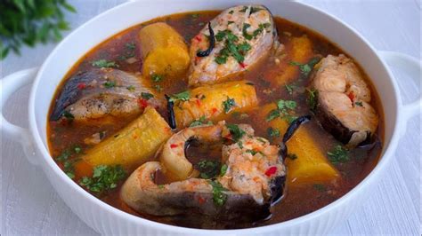 How To Cook Catfish Pepper Soup Point And Kill Youtube Stuffed