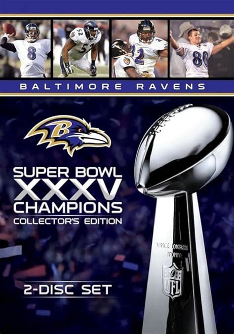 Nfl Baltimore Ravens Super Bowl Xxxv Collectors Dvd Import Uk Dvd And Blu Ray