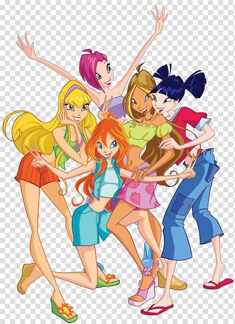 Bloom Roxy Musa Winx Club Season Tecna Club Girl Transparent