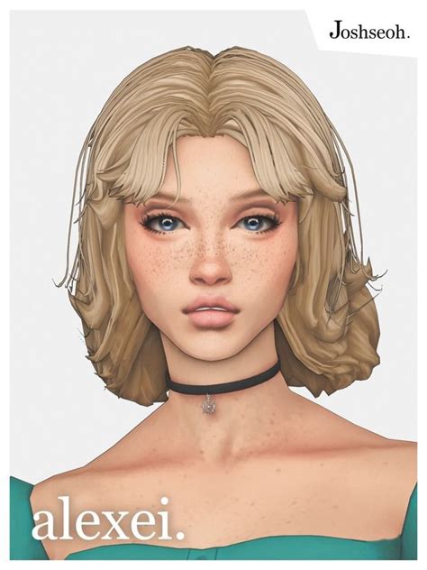 Alexei Hair Josh Jo Se Oh Joshseoh In 2024 Sims Hair Sims 4