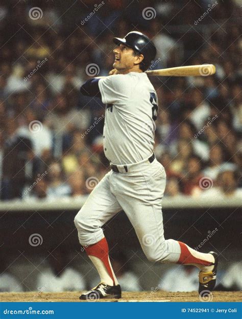 Boston Red Sox Hall Of Famer Carl Yastzemski Editorial Photo Image Of