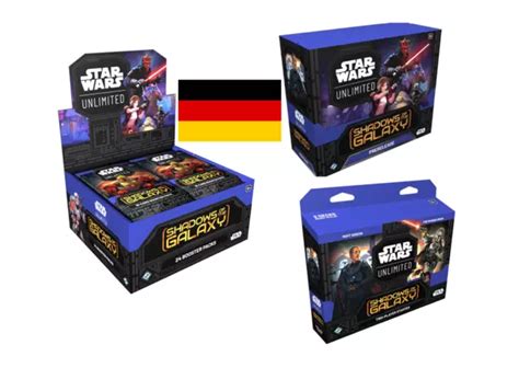 Star Wars Tcg Unlimited Shadows Of The Galaxy It Box Starter Deck