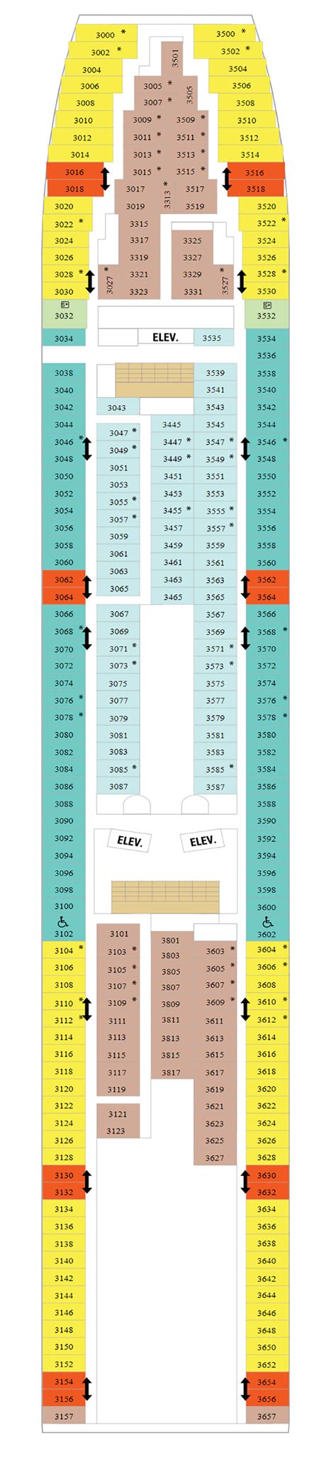 Deck Plans Vision Of The Seas Planet Cruise