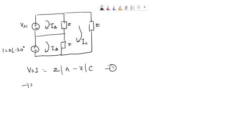 Solved Use Mesh Analysis To Find Currents Iy I2 And I3 In The Circuit Given Below Where V1