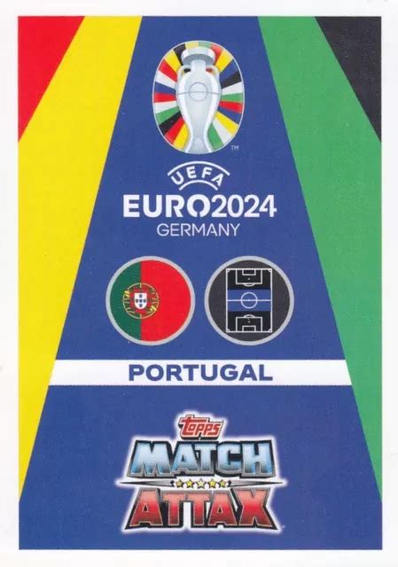 Topps Match Attax Trading Card Fu Ball Euro Por Bruno