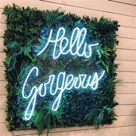 Hello Gorgeous Neon Light Up Sign for Sale from CUSTOM NEON®