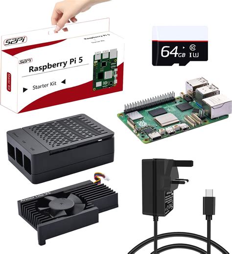 Geeekpi Raspberry Pi Gb Starter Kit Con Scheda Sd Da Gb