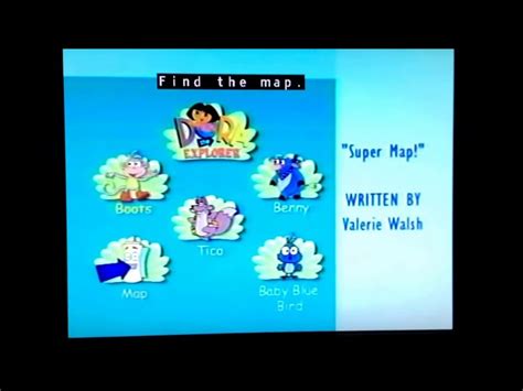 Dora The Explorer Map Adventures Vhs