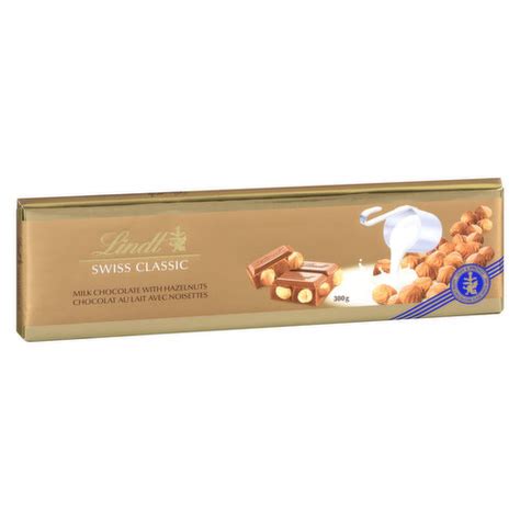 Lindt Swiss Classic Gold Chocolate Hazelnut Save On Foods