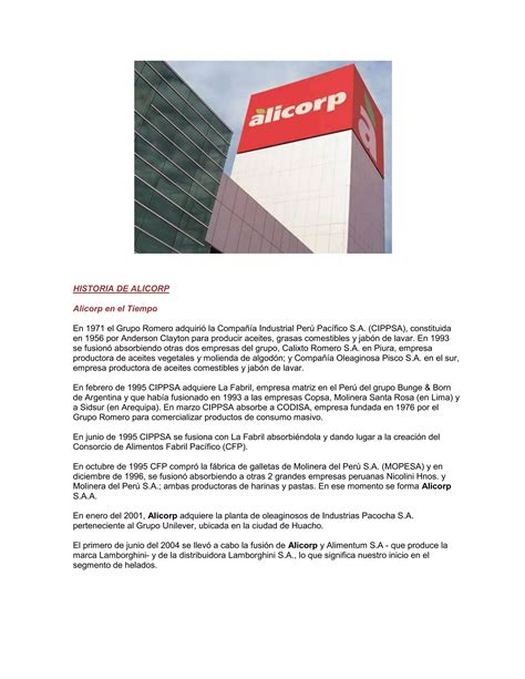 Alicorp PDF