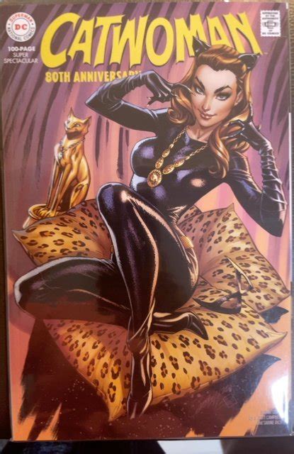 Catwoman Th Anniversary Page Super Spectacular Campbell Cover A