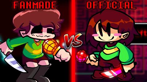 Fnf Vs Chara 20 Megalo Strike Back Official Vs Fanmade Vs Chara