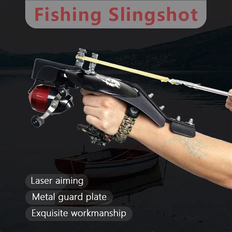 Pro Hunting Fishing Slingshot Heavy Duty High Velocity Catapult Laser