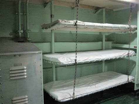 Sailor Bunks Still Present As It Was When The Ship Was In Services