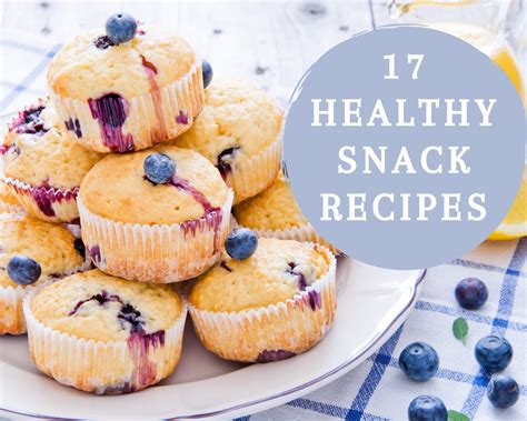17 Healthy Snack Recipes - Just A Pinch