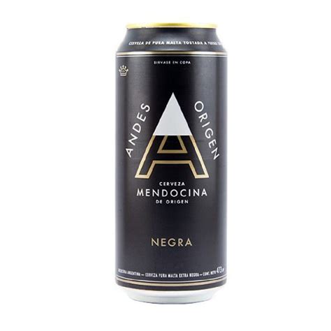 Cerveza Andes Origen Negra Schwarzbier Negra Lata 473 ML TIENDA VILA