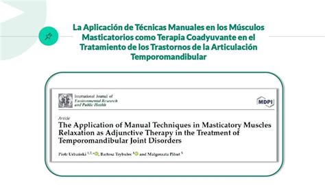 Fisioartículo 54 Aplicación de técnicas manuales en músculos