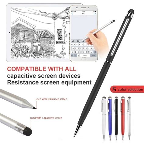 Cod Caneta Touch Pen Universal Em Stylus Para Tela Capacitiva