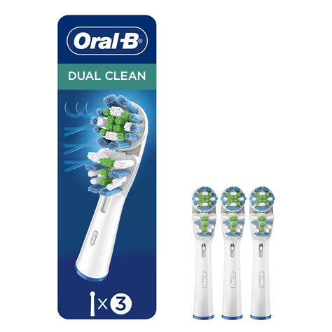 Oral-B Dual Clean Replacement Electric Toothbrush Brush Heads, 3 Count for sale | Mesa, AZ ...