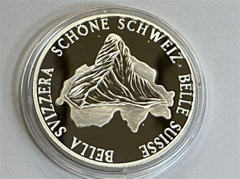 Medaille Silber 925 31 66g Schöne Schweiz Kaufen auf Ricardo