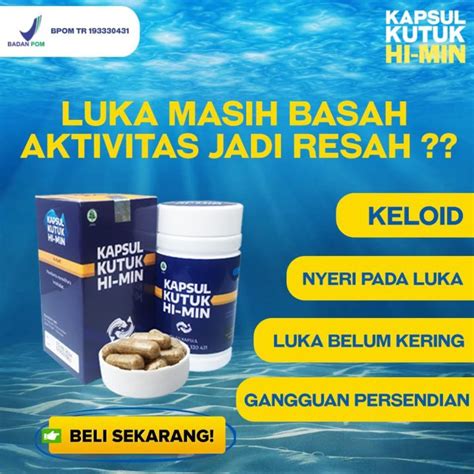 Ikan Kutuk Hi Min Naturafit Original Kapsul Premium High Protein