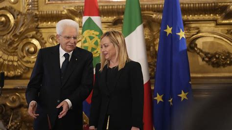 Il Nuovo Governo Guidato Dall Estrema Destra Giorgia Meloni In Italia