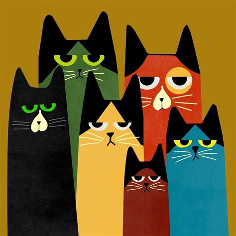 Gatinhos De Desenho Animado - 7