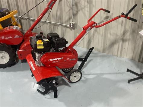 New Troy Bilt Colt Series Walk Behind Rear Tine Tiller Grass Roots