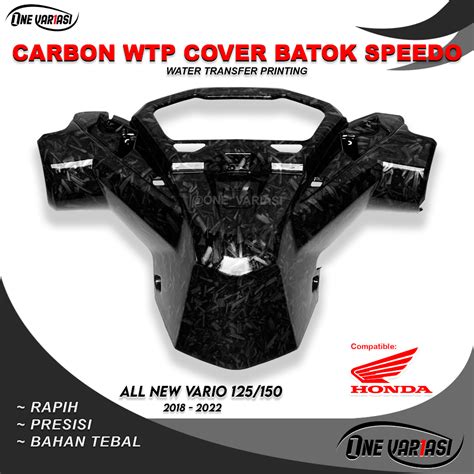 Jual BATOK KEPALA VARIO NEW CARBON FORGED BATOK KEPALA COVER