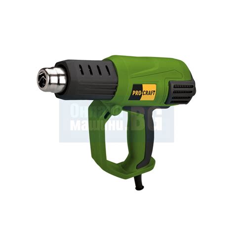 Пистолет за горещ въздух Procraft PH2000, 2000 W • Ценa