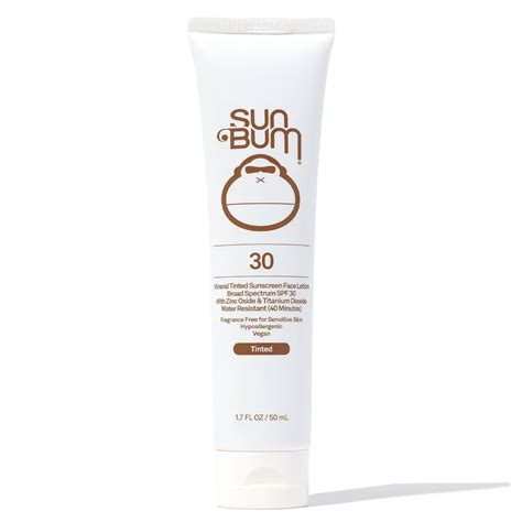 Sun Bum Mineral Tinted Sunscreen Face Lotion SPF30 50ml | Healthylife
