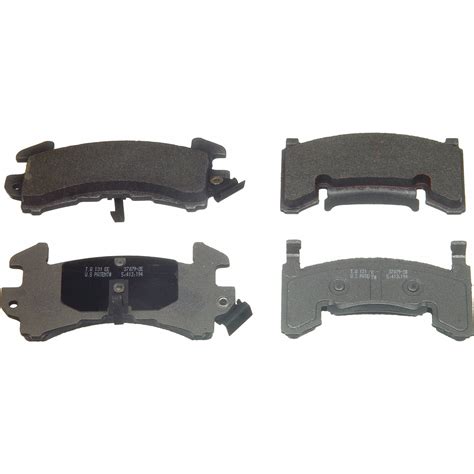 Wagner ThermoQuiet MX154 Semi Metallic Disc Brake Pad Set Fits Select