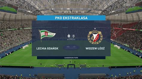 Lechia Gdansk Vs Widzew EKSTRAKLASA Live Score With Fifa19 Gameplay